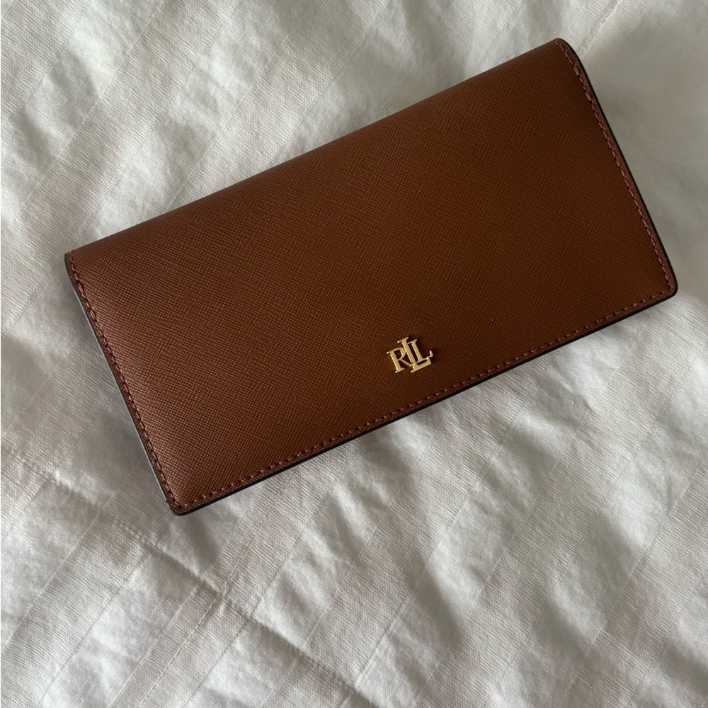 Ralph Lauren Tan Leather Wallet